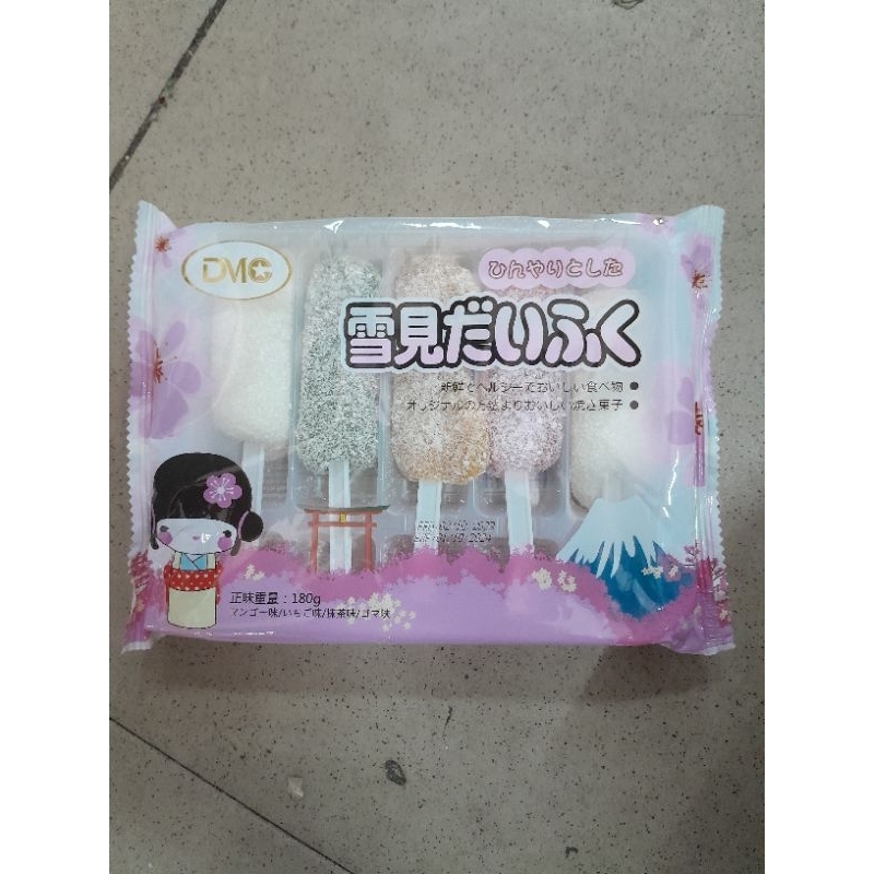 BÁNH MOCHI QUE TRÁI CÂY GÓI 180GR