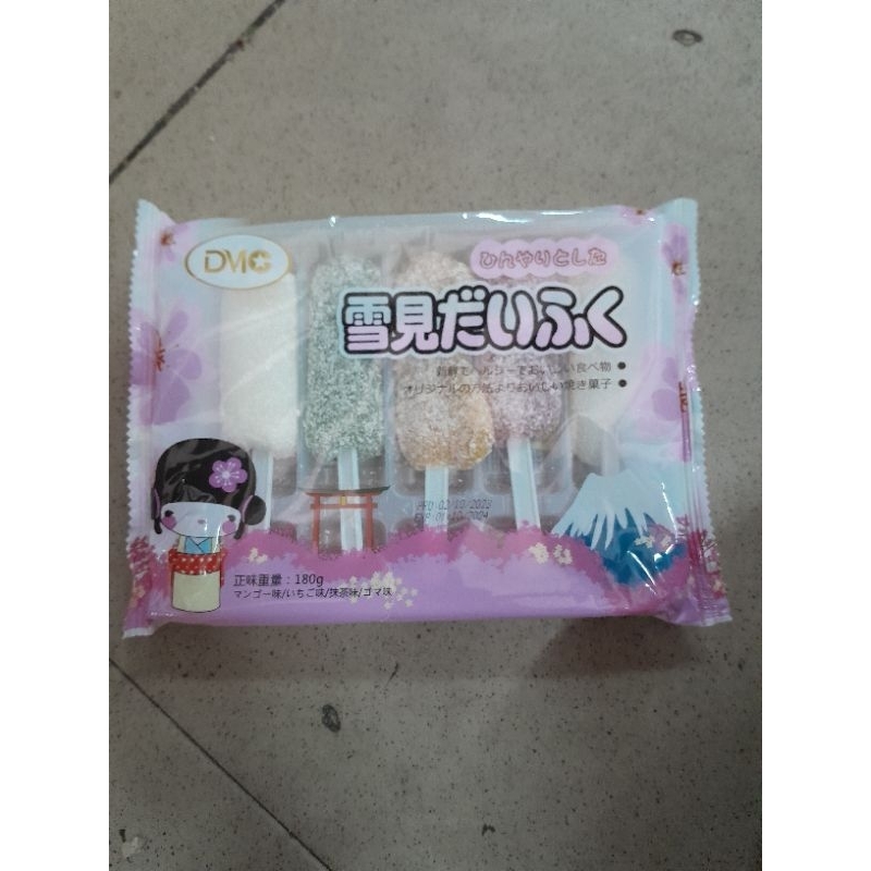 BÁNH MOCHI QUE TRÁI CÂY GÓI 180GR