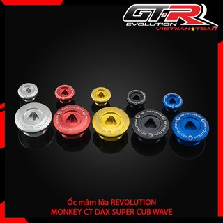 [Chính hãng] Ốc mâm lửa REVOLUTION MONKEY CT DAX SUPER CUB WAVE và cho các dòng xe HONDA khác