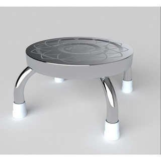 Ghế đẩu inox Dona mặt ghế Φ28cm