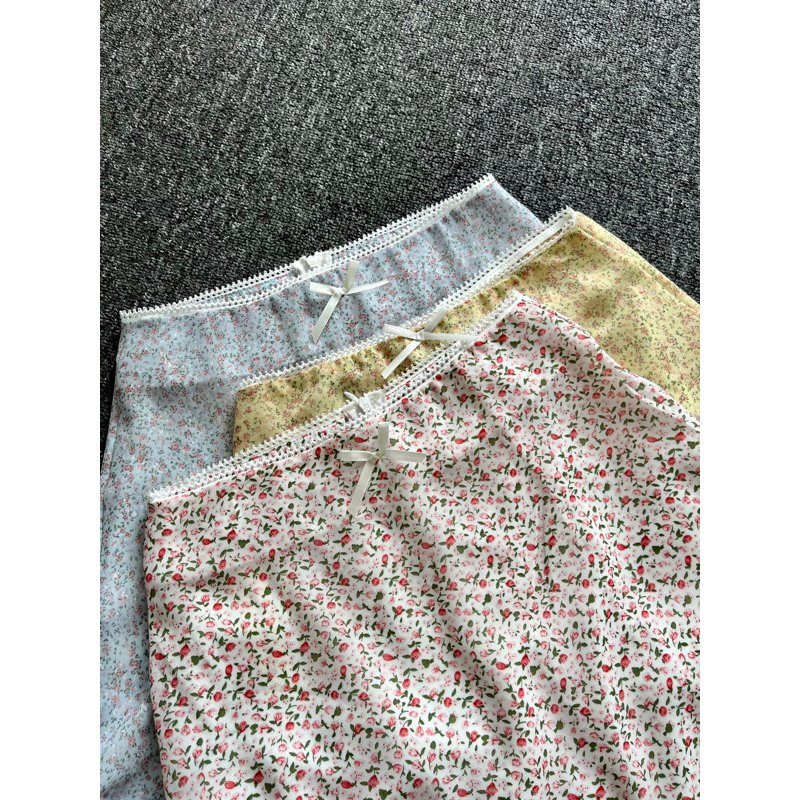 Floral skirt - Chân váy bông hoa Remmus dành cho nữ