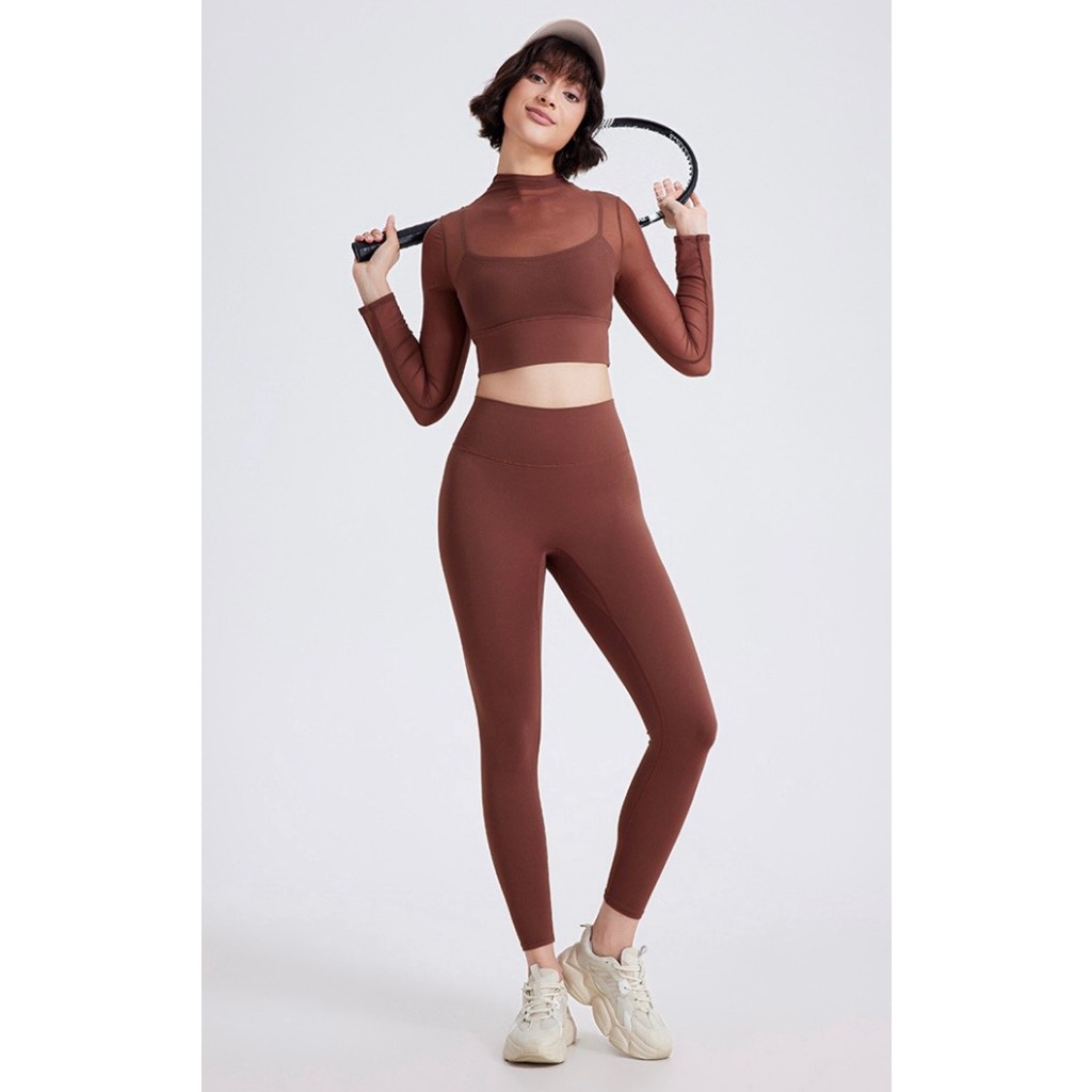 Set đồ tập dài tay Tulle Nana