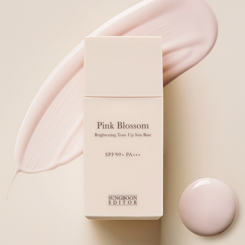 Kem Chống Nắng Nâng Tone PINK BLOSSOM BRIGHTENING TONE UP SUN BASE 30ML