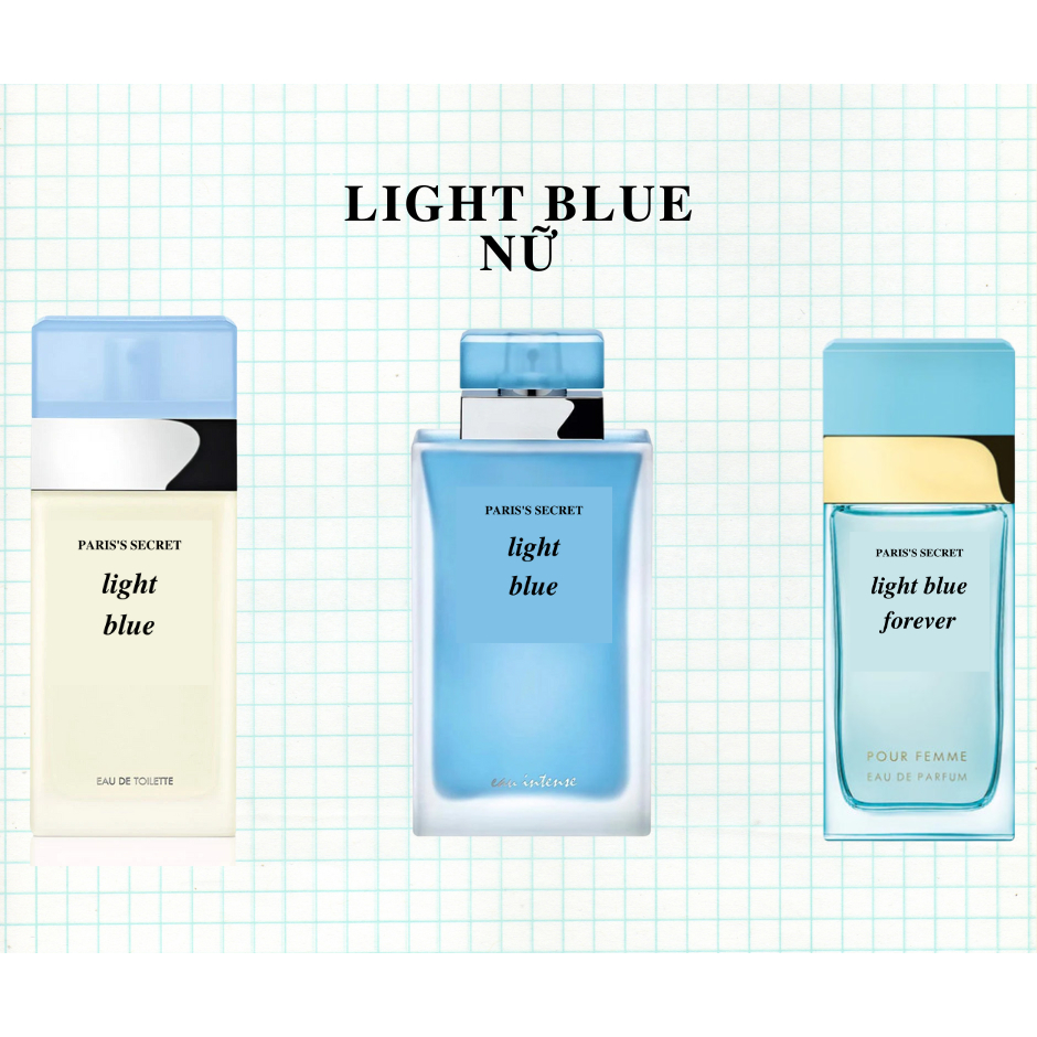 Nước hoa chính hãng Nữ - Light Blue Nữ Pour Femme