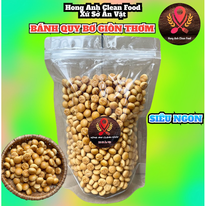 BÁNH QUY BƠ GIÒN THƠM ĂN VẶT CỰC NGON