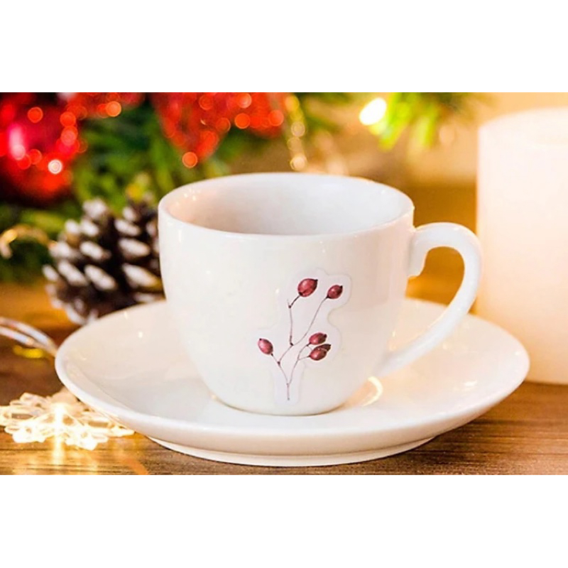 Hộp 45 Miếng Dán Sticker Trang Trí The Flowers Of Christmas