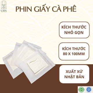 Phin giấy pha cà phê tiện lợi mang đi du lịch, phin pha cafe bằng giấy dùng một lần pha 20gram bột cà phê Message Coffee