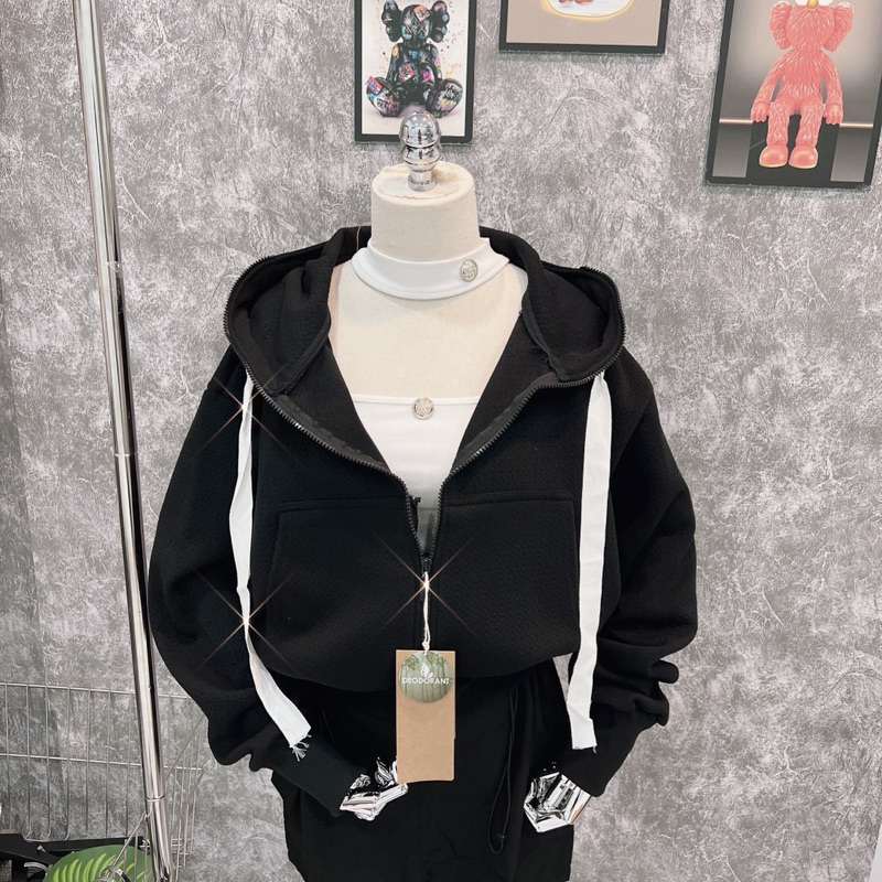 Áo Khoác Xốp Da freesize