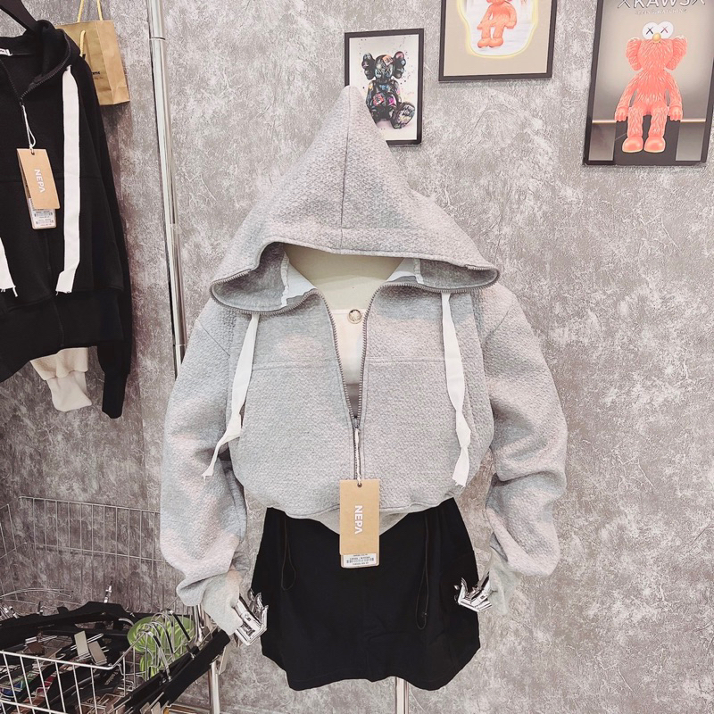 Áo Khoác Xốp Da freesize