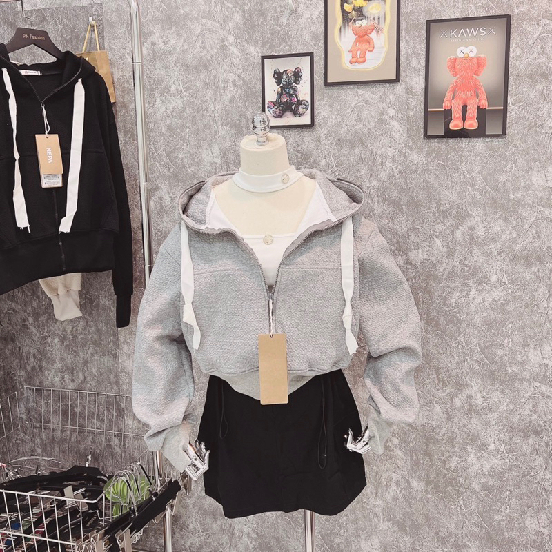 Áo Khoác Xốp Da freesize