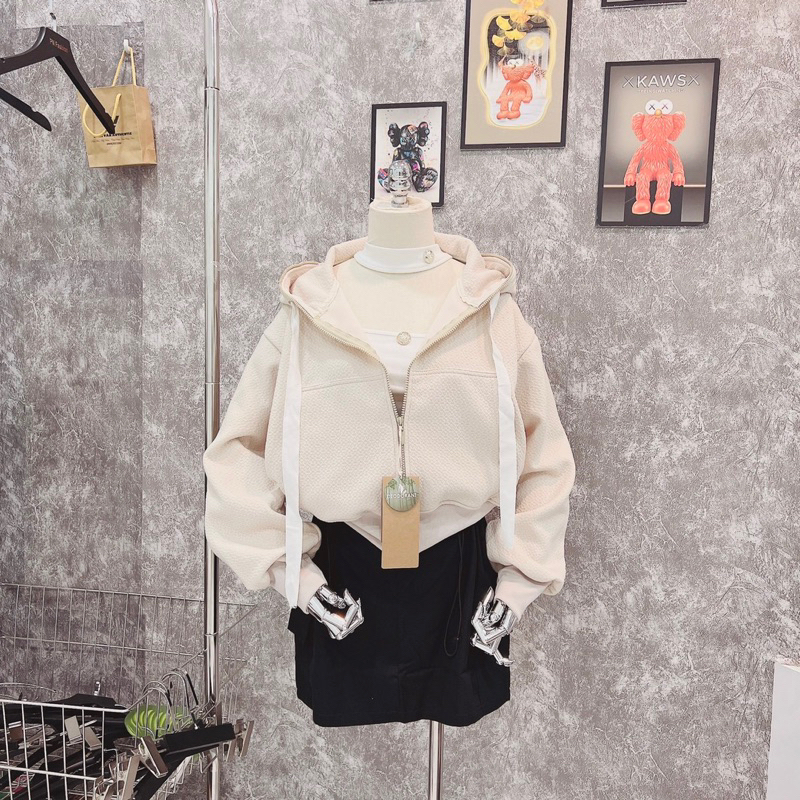 Áo Khoác Xốp Da freesize