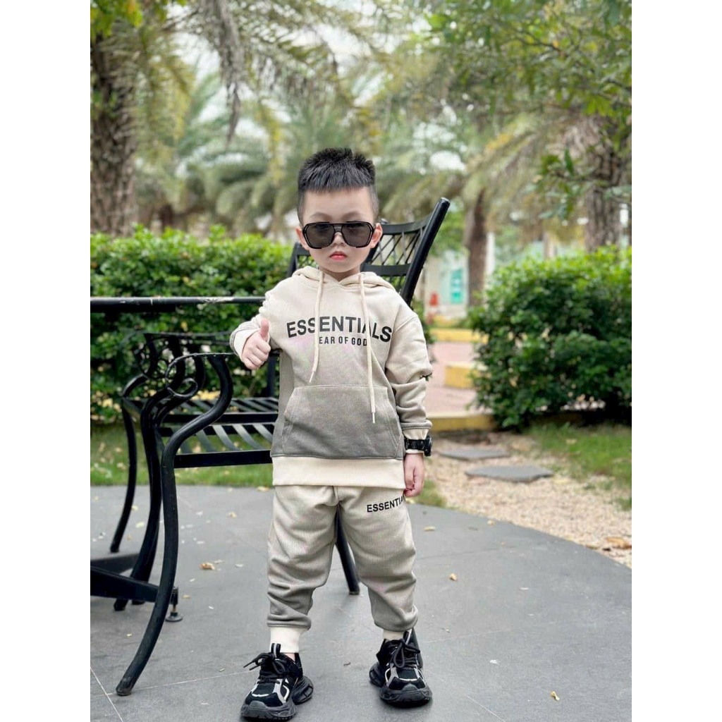 BỘ NỈ MŨ DA CÁ LOANG ESSENTIAL