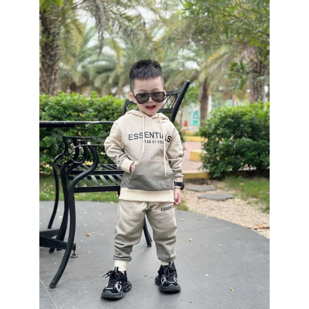 BỘ NỈ MŨ DA CÁ LOANG ESSENTIAL