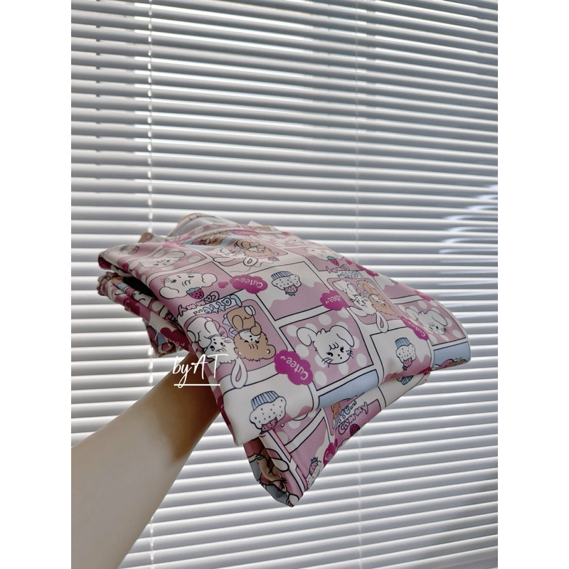 🌸Bộ Nỉ Bông In Tràn Hình Thú Cho Nữ🌸