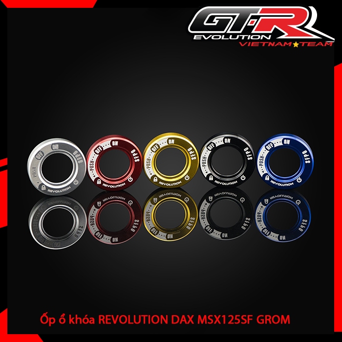 Ốp ổ khóa REVOLUTION DAX MSX125SF GROM