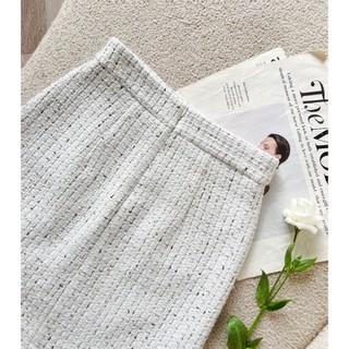 Chân váy dạ Tweed 2 túi