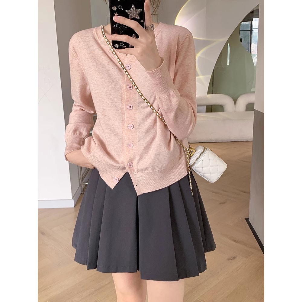 Áo Len Cardigan Basic chất len dày dặn - OSAA DAILY