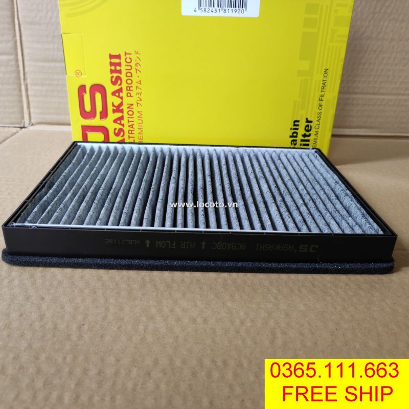 Lọc gió điều hòa Chevrolet Captiva 2011-2018 JS ASAKASHI