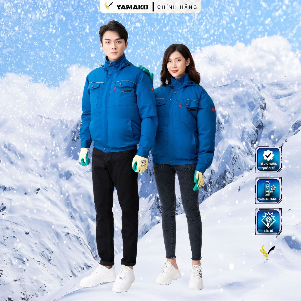 Áo Điều Hòa Nhật Bản YAMAKO, áo quạt điều hoà 9 cánh VUA BẢO HỘ