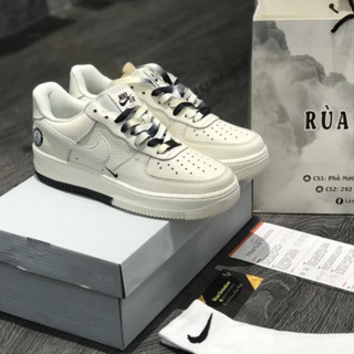 Siêu Phẩm Giày Thể Thảo Sneaker AF1 Âm Dương Đế Đen Trắng SIêu Xinh Cao Cấp Ảnh Thật + freeship + Tặng Tất