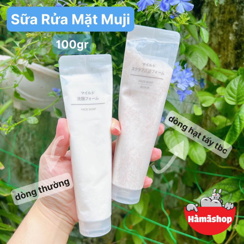 Sữa rửa mặt Muji 100g ( Hàng mua nhật)