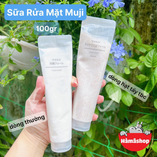 Sữa rửa mặt muji 100g
