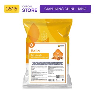 Bột trộn sẵn bella vỏ bánh đồng xu, bánh cá taiyaki, bánh dorayaki farina 1kg