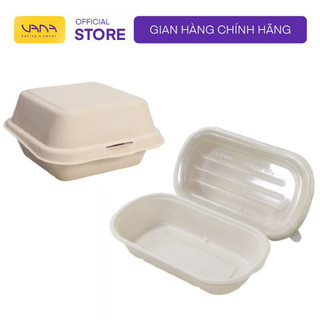 HỘP GIẤY BÃ MÍA ĐỰNG BÁNH BENTO, MOCHI, BÁNH KEM, BÔNG LAN,...