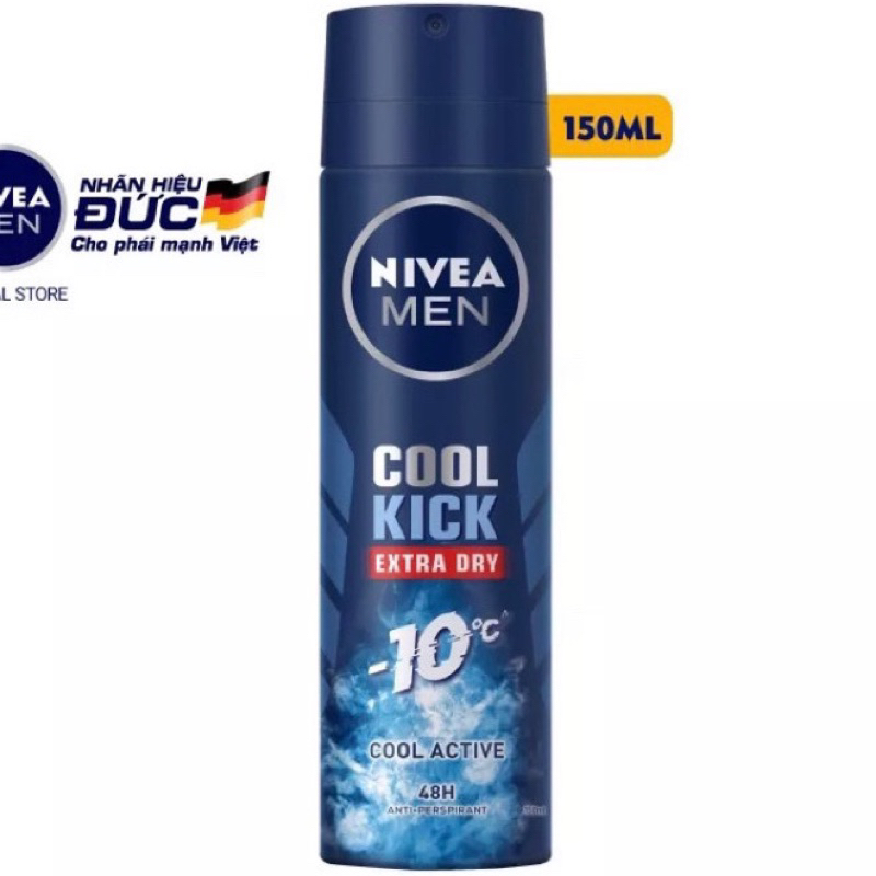 Xịt Ngăn Mùi NIVEA Men 150ML