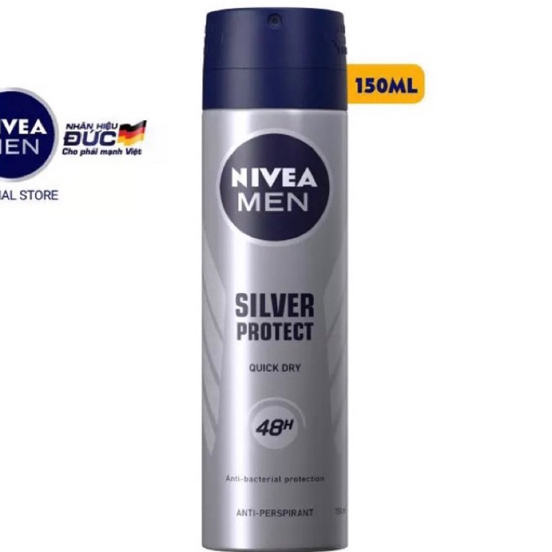 Xịt Ngăn Mùi NIVEA Men 150ML
