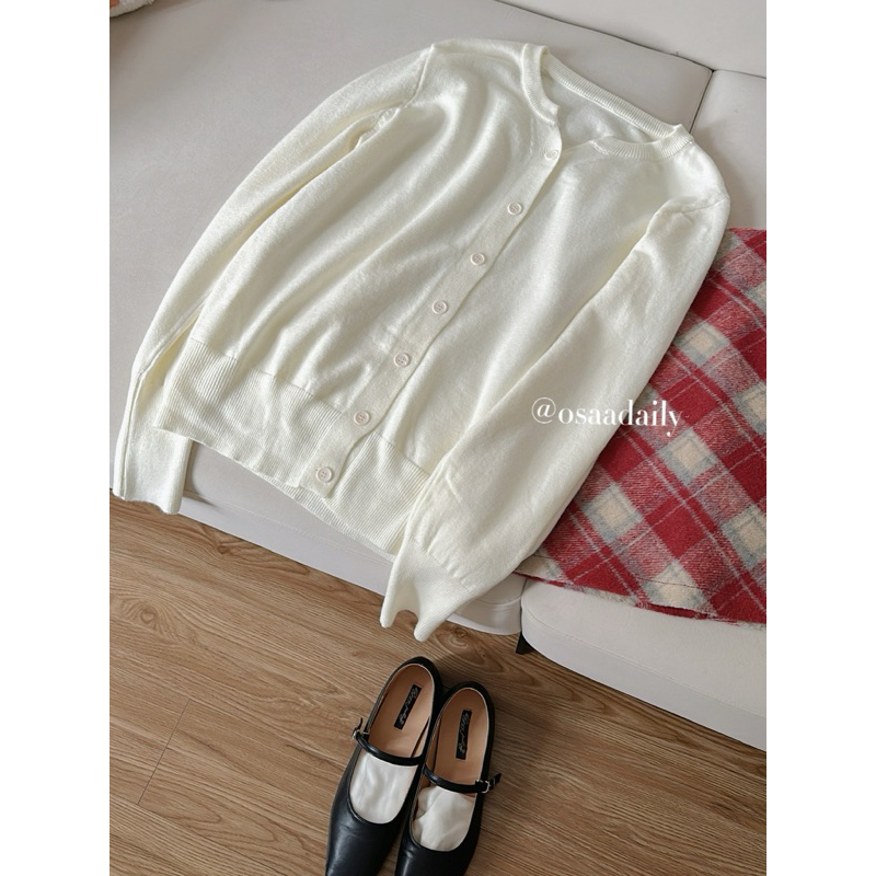 Áo Len Cardigan Basic chất len dày dặn - OSAA DAILY
