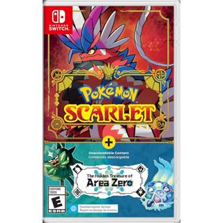 Thẻ game Pokemon Scarlet + The Hidden Treasure of Area Zero cho máy Nintendo switch