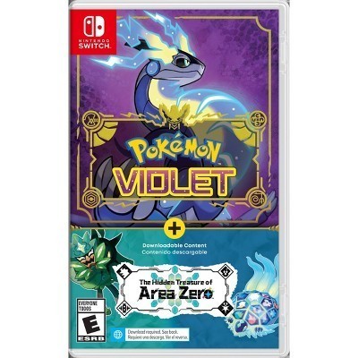 Thẻ game Pokemon Violet + The Hidden Treasure of Area Zero cho máy Nintendo switch