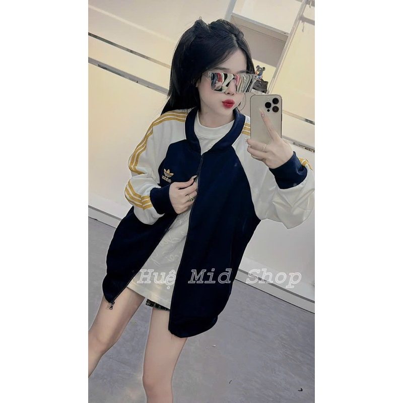 Khoác Bomber phối tay hot hit