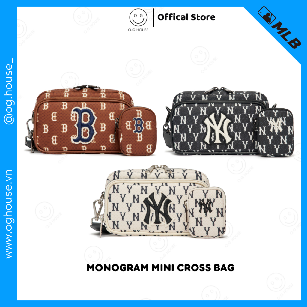 Túi MLB đeo chéo Monogram Mini - Chính hãng 100%