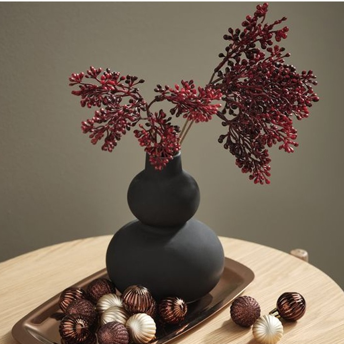 Cành trang trí | JYSK Jul | giấy/nhựa | đỏ/nâu | C33cm