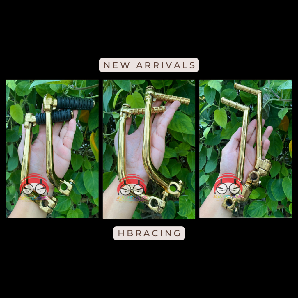 GIÒ ĐẠP HBR MẠ CROM XI MÀU CAO CẤP DÀNH CHO WAVE100/ WAVE110/ SIRUS