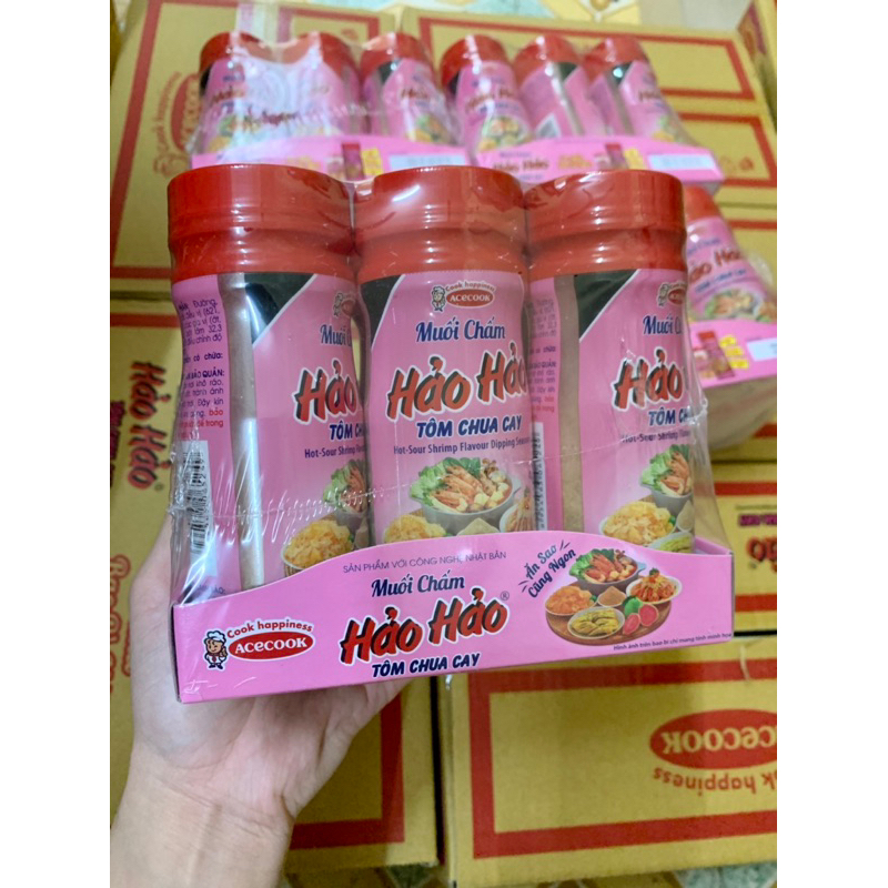 Muối chấm Hảo Hảo Tôm Chua Cay 120gr
