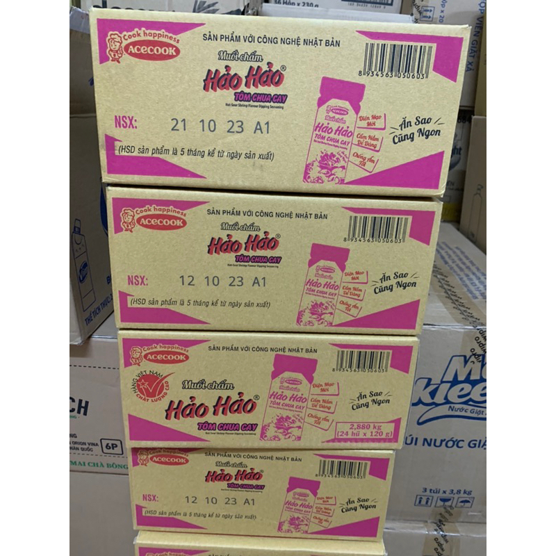 Muối chấm Hảo Hảo Tôm Chua Cay 120gr