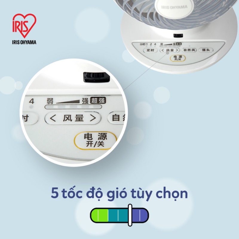 Quạt đối lưu không khí PCF-SC15C  Iris Ohyama, BH 12 tháng