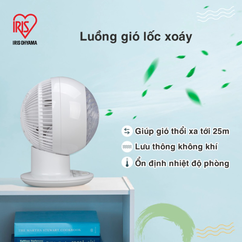 Quạt đối lưu không khí PCF-SC15C  Iris Ohyama, BH 12 tháng