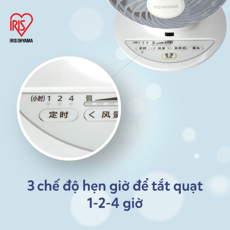 Quạt đối lưu không khí PCF-SC15C  Iris Ohyama, BH 12 tháng