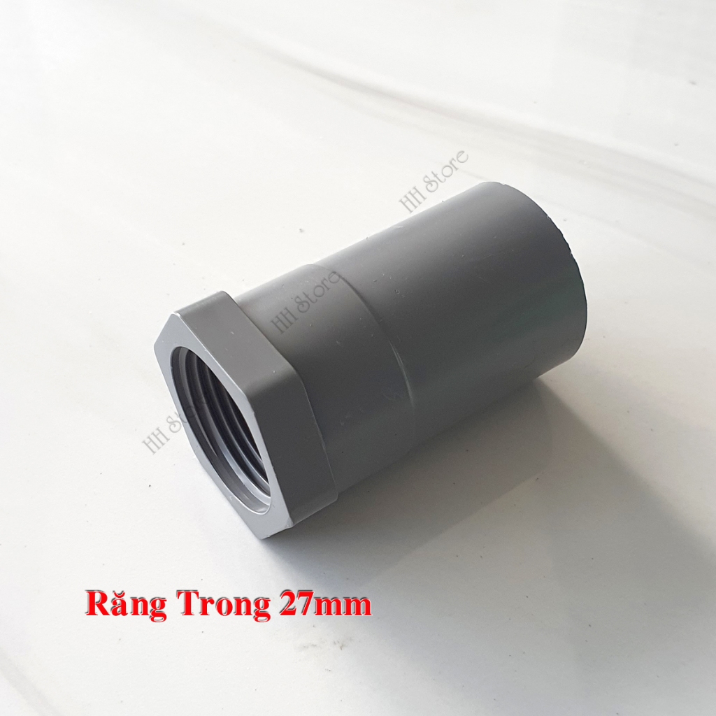 Răng Trong, Ren Trong phi 21, 27, 34mm phụ kiện ống nước. Hàng Chính Hãng. Nhựa Siêu Thành