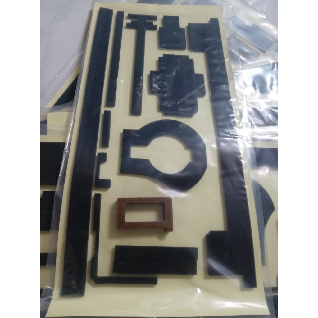 Bộ mút dán Happer hộp từ - Linh kiện máy photocopy Ricoh1060/1075/2060/2075/7002/7001/7501/8000....