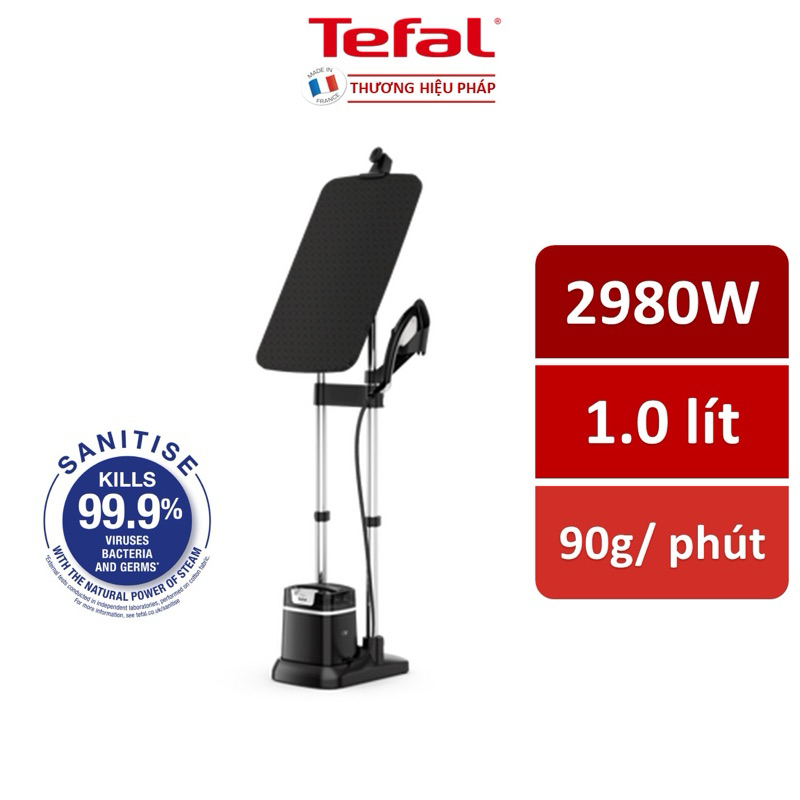 Bàn ủi đứng hơi nước Tefal IXEO Plus QT1510E0, 2980W