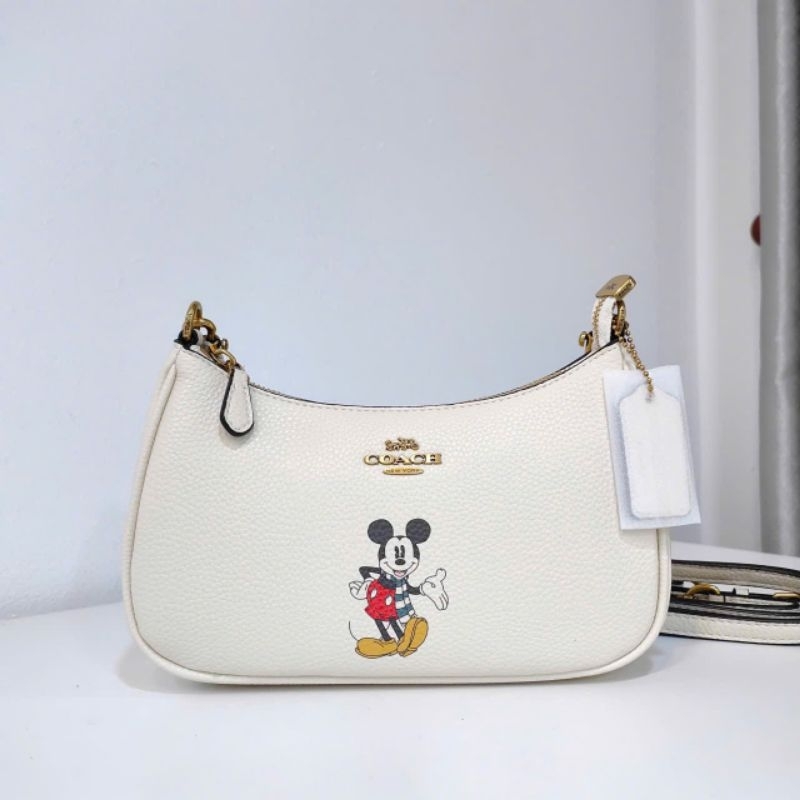 Túi Disney X Coach Teri Shoulder Bag With Mickey Mouse