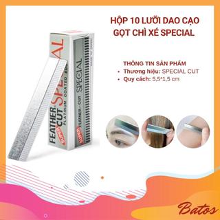 Lưỡi dao cạo lông mày gọt chì xé Special hộp 10 dao