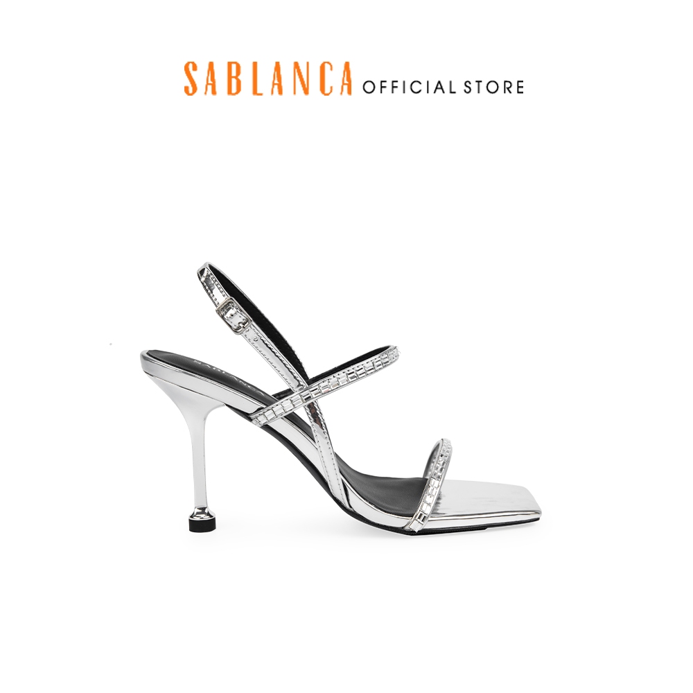 Sandal quai mảnh đính đá sang trọng SABLANCA SN0170