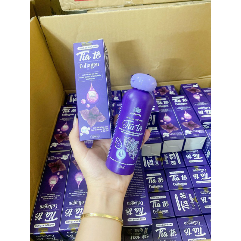 DDVS TÍA TÔ COLLAGEN nano bạc 150ml