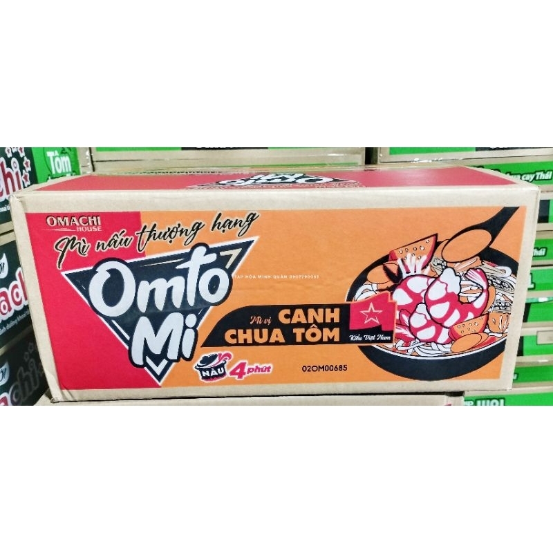 THÙNG MÌ NẤU THƯỢNG HẠNG OMTOMI  - OMACHI HOUSE